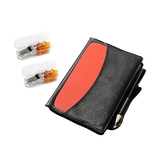 Set de 2 tarjetas amarilla y roja para árbitro de fútbol miniatura 7