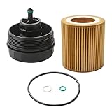 Engine Oil Filter Housing Cover Cap Compatible With BMW Vehicle E60 E70 E90 E93 F10 F30 128i 135i