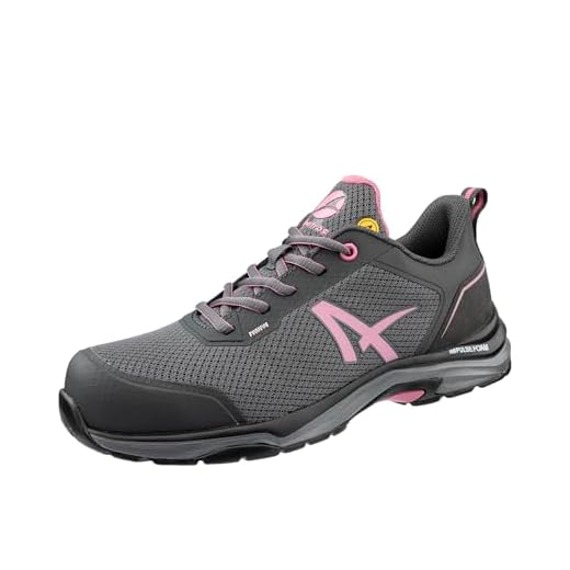 ruNNex Damen Sicherheitsschuhe S3 GirlStar ESD leichte Halbschuhe für Frauen Größe 38, schwarz, 5380 3 ALBATROS Twist PINK WNS Low S1P ESD HRO SRC Gr. 39
