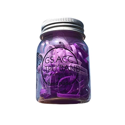 Canned-Colorful-Band-Accessories-Womens-High-Rubber-Quality-Hair-Disposable-Accessory-Cravate-Doree-Garcon-G-One-Size