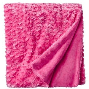 Xhilaration Plush Throw Pink