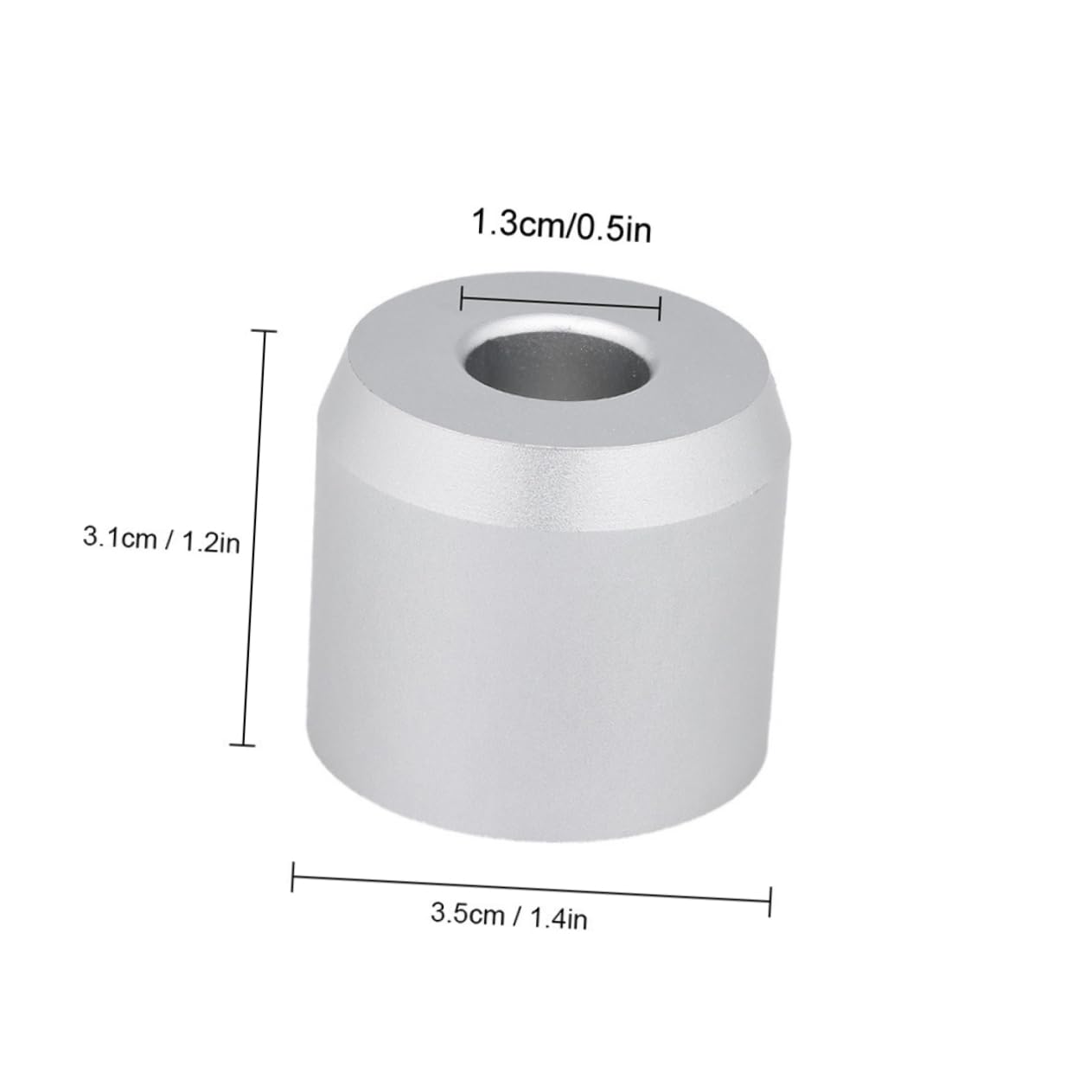 Healeved 3pezzi Per Rasoio Base Per Stand Per Portatile e Stabile Strumento Per Colore Cromato
