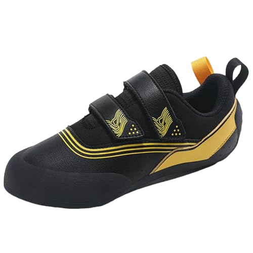 Zeihyeurus Scarpe da arrampicata bouldering da uomo, scarpe da arrampicata, scarpe da allenamento bouldering, suola simmetrica, vestibilità di supporto, per principianti o per salite lunghe e moderate