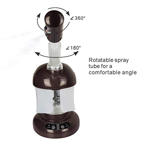 Hair Steamer Kingsteam 2 in 1 Ozone Facial Steamer, Design for Personal Care Use At Home or Salon