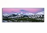 Breckenridge Colorado panoramic picture, Breckenridge ski map, winter wonderland, Colorado ski poster, panoramic landscape,