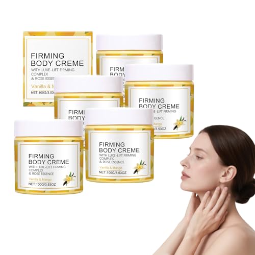 Crème raffermissante vanille anti-relâchement bras et cou pour peau sèche