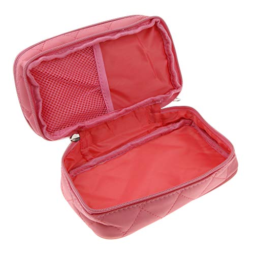 Preisvergleich Produktbild dailymall Beauty Cosmetic Bag Makeup Aufbewahrungskoffer Reisetasche Organizer - Rosa