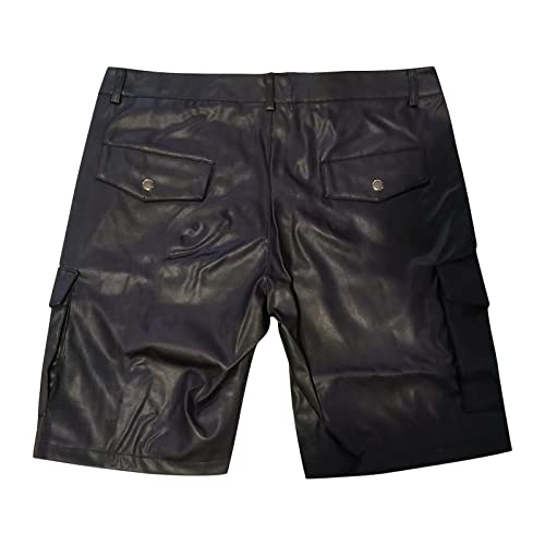 Legging en latex pour homme extensible et brillant effet mouillé - 3