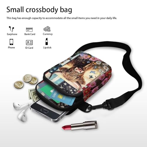 Image of Xpyiqun Small Crossbody Bag Women Phone Purses Sling Shoulder Handbag Cross Body Pouch Wallet Bags