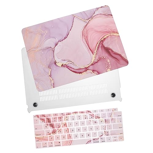 Funda para portátil de mármol antirrayas evita golpes y desgaste en el plástico