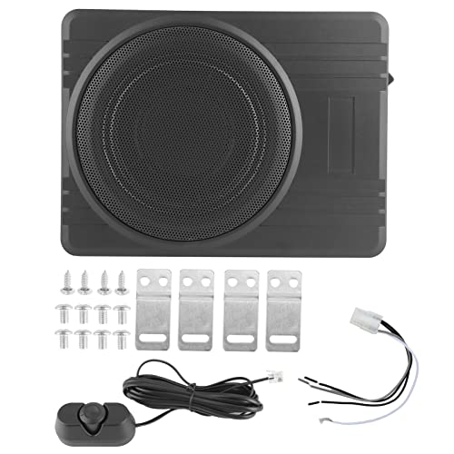 Pyltha 10 Zoll Subwoofer Unter Sitz, Ultra Dünn 800W 12V, Klarer...