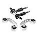 KAGWFEA Tie Rod End Control Arm Suspension Kit Front Upper Lower Side B6 B7 8E0498998 for Audi for A4 2001-2008 for A4 Quattro 2001-2008,Free return