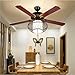 GDQLCNXB Ceiling Fan Pull Chain Ornaments Extension,12 Inches Lighting And Fan Beaded Ball Fan Pull Chain Extender with Connector, Dragonfly and Butterfly Ceiling Fan Pull Chain Set-2Pcs
