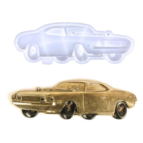 Wehous Vintage Car Resin Mold Car Shaped Silicone Mold 3D