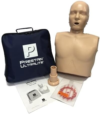 PRESTAN Ultralite Adult CPR Training Manikin, Single