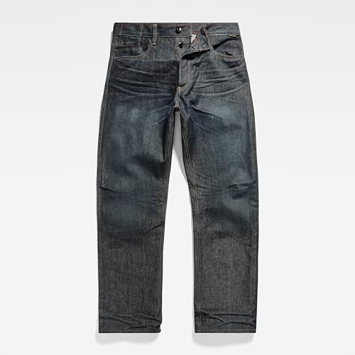 G-STAR Raw - Mens Dakota Regular Straight Jeans, Color Raw Denim Processed, Size: 28W x 32L4