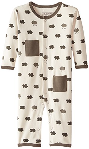 L'ovedbaby Unisex-Baby Newborn Organic Long-Sleeve Overall