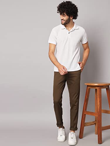 Image of Peppyzone Men's Slim Casual Pants