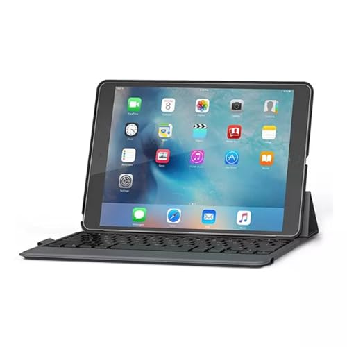 TECH14 Smart Folio Keyboard Case For iPad Air 2 (2nd Generation, 2014, 9.7-inch) Bluetooth Wireless Keyboard Cover With Pencil Holder, Auto Wake/Sleep - Image 4