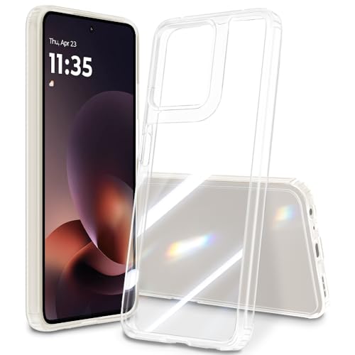Image of Case for Motorola Moto G Power 5G 2026 /2025, Military Grade Drop Protection Phone Case, Yellowing Resistant, Anti-Scratch Hard PC Back, Shockproof Hard Ultra-Thin Protective Cover, Clear