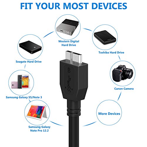 ITD ITANDA Micro USB 3.0 Cable 1.5ft External Hard Drive Cable by ITD ITANDA - Used condition - Image 6