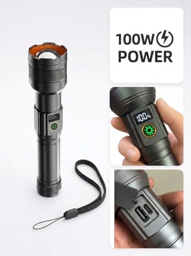 Add RL-M32 Long Range LED Torch Light 100W - Image 3