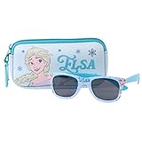 Idée cadeau pratique et spéciale, les lunettes de soleil avec étui La Reine des Neiges sont un détail utile qui s'intègre dans la routine quotidienne et apporte une touche d'illusion supplémentaire, parfait pour un anniversaire, Noël, Rois ou avant un voyage.