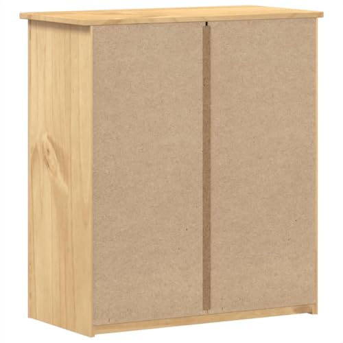 Vidaxl Cassettiera Corona 80X40X89 Cm In Legno Massello Di Pino, Mobile Con Cassetti, Armadietto Con Cassetti, Portaoggetti Con Cassetti - 7