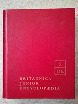Hardcover Britannica Junior Encyclopedia for Boys and Girls Volume 5 Book