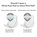 Amazon Basics Thick Maxi Pads with Wings for Periods - Overnight Absorbency, Unscented, Size 4, 28 Count (Previously Solimo)
