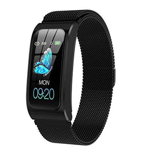 Preisvergleich Produktbild LXZ Neue Bluetooth AK12 Wasserdicht Herzfrequenz Und Blutdruck Menstruationszyklus Informationen Überwachung Prompt Multifunktionsmultisport Smart Watch,H