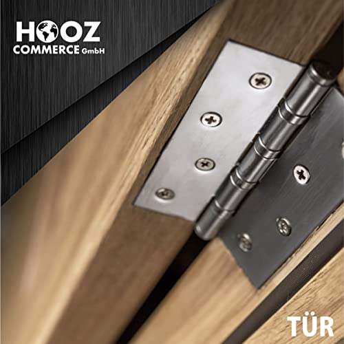 Euro Tische 2 pezzi Cerniere in Acciaio inox per