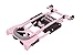COSCO Shifter Multi-Position Folding Hand Truck and Cart, 300 lb. Weight Capacity, Pink
