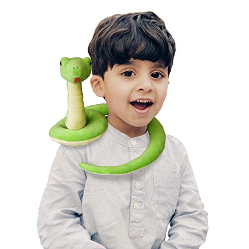 Ice King Bear Lifelike Green Snake Stuffed Animal - Plush Toy (Standing) #TOP3