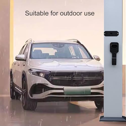 Support mural pour chargeur de véhicule électrique, borne de recharge extérieure et socle de câble - 4