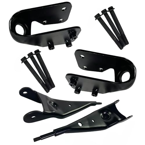 RDDY START Radius Arm Bracket and Radius Axle Arm Left & Right Side Compatible with 1992-2007 Ford E250 E350 Econoline Super Duty 523-221 523-222 F2UZ3A360C