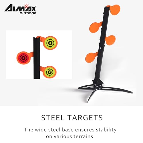 Image of AR500 Dueling Tree Target Kit, 4-Piece 1 /4 inch Thickness Paddles