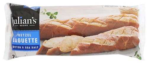 Voraga Julians Recipe Sea Salt Butter Pretzel Baguette cover