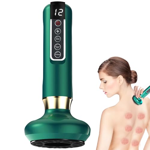 DAJASD Cellulite-Massagegerät, 12 Gängen Schröpfmassagegerät Gegen Cellulite, Verstellbares Handmassagegerät Für Körperfett, Schröpfgerät Zur Reinigung Der Meridiane Für Bauch, Taille, Arme, Beine DAJASD Cellulite-Massagegerät, 12 Gängen Schröpfmassagegerät Gegen Cellulite, Verstellbares Handmassagegerät Für Körperfett, Schröpfgerät Zur Reinigung Der Meridiane Für Bauch, Taille, Arme, Beine