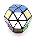 Yealvin Hydrangea Magic Cube Black 8-Axis Octahedron Cube Creative Puzzle Cube Brain Teasers Puzzle Toys