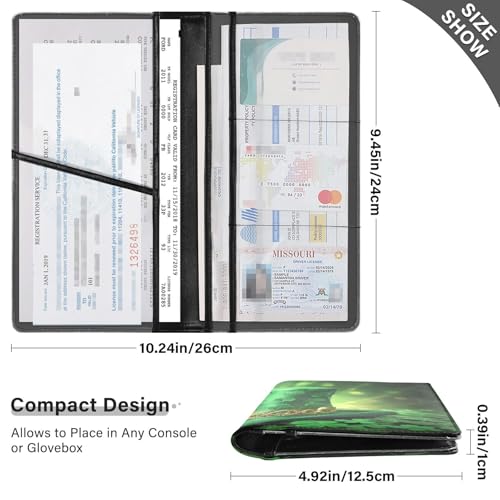Organizador de Documentos de Cuero miniatura 3