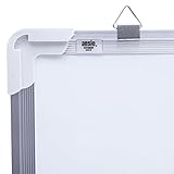 ANSIO A3 Magnetic Whiteboard Kit – Double Sided Dry Wipe Board with Black & Red Marker Pens, 4 Magnets and Magnetic Eraser – Small Whiteboard for Home, Office, School - Image 4