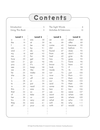 100 Sight Word Mini-Books: Instant Fill-in Mini-Books That Teach 100 Essential Sight Words (Teaching Resources) - Image 2