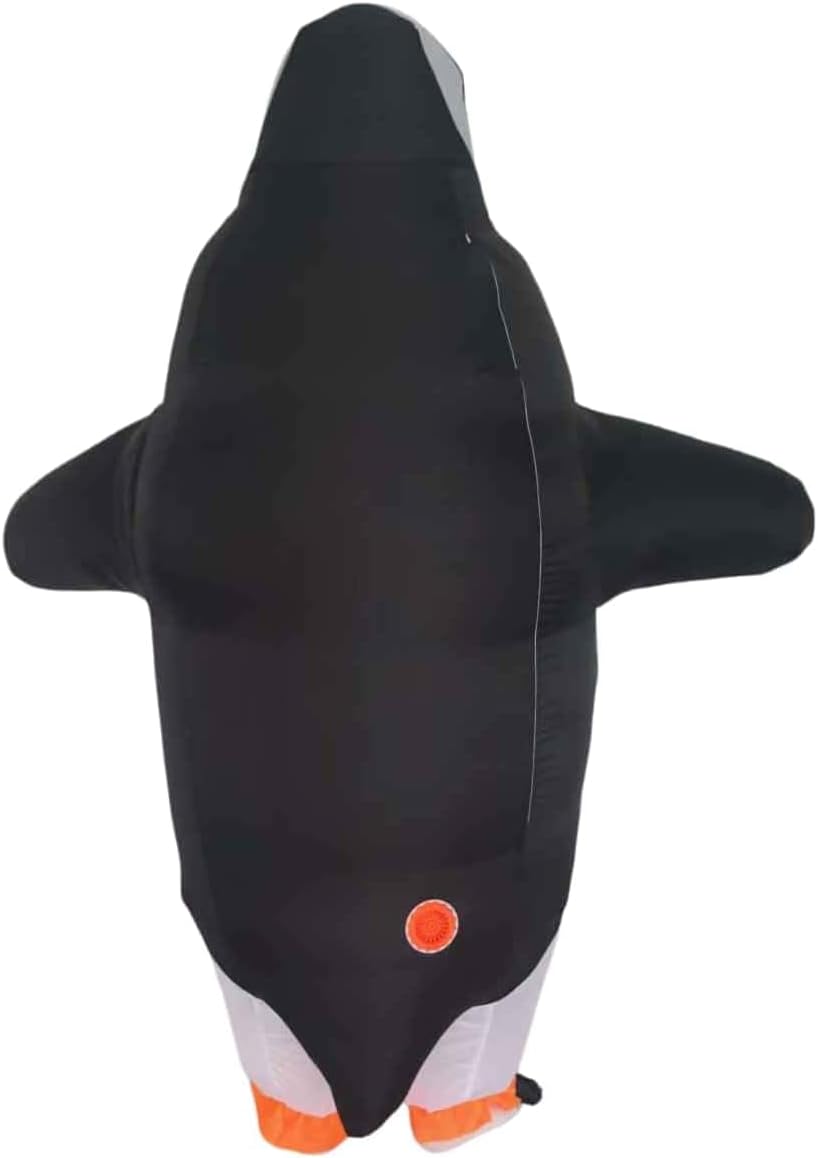 Inflatable Penguin Costume for Adults, Funny Blow Up Suit, Realistic Animal Design, One Size Fits Most, Halloween, Christmas, Carnival