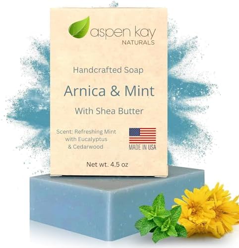 صابون أرنيكا - صابون رياضي طبيعي وعضوي 100% للرياضيين رائعة للاست...