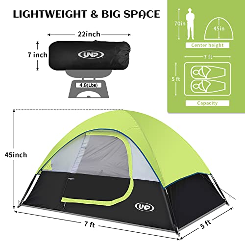 Camping-Tent-2-Person-Waterproof-Windproof-Tent-with-Rainfly-Easy-Set-up-Portable-Dome-Tents-for-Camping