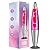 Glow Bright 16" Volcano Rocket Glow Lamp with Silver Base, Purple Liquid and Pink Wax, Novelty Lamp and Home Décor for Adults, Teens and Kids