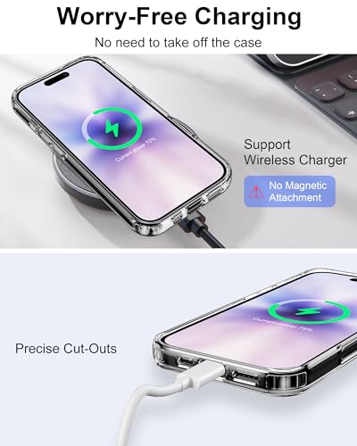 Image of HOOMIL Case for iPhone 17, Anti-Yellowing, Crystal Clear