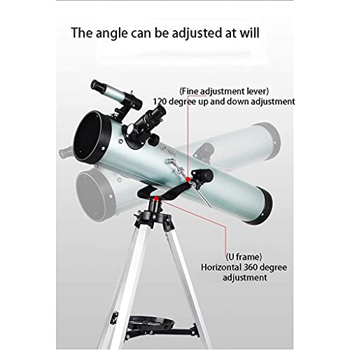 Telescopio de reflexión de 125 mm para regalar a niños entusiastas 8
