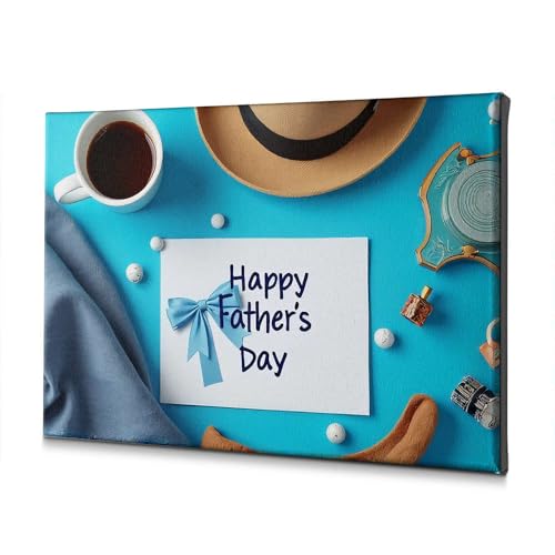 Cadre salle de bain Happy Father's Day pour mur vide de douche